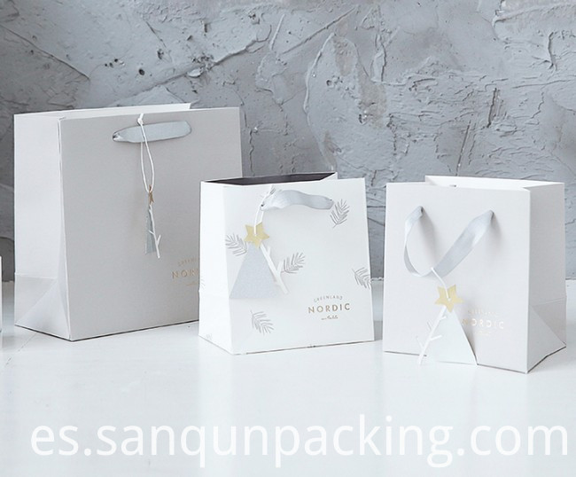 Bolsa de papel blanco White Paper Bag